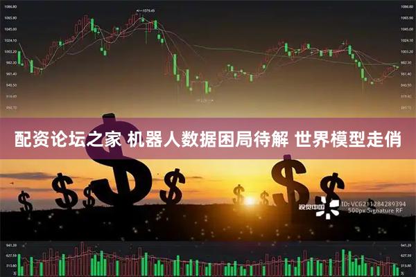 配资论坛之家 机器人数据困局待解 世界模型走俏